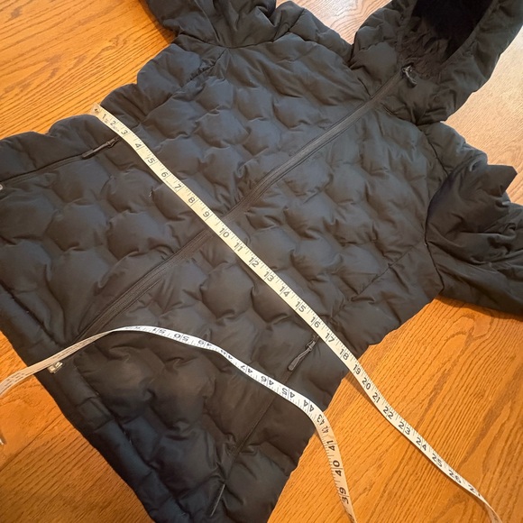 Mountain Hardware Stretchdown DS Hooded Light Down Jacket L Black READ - Picture 7 of 12